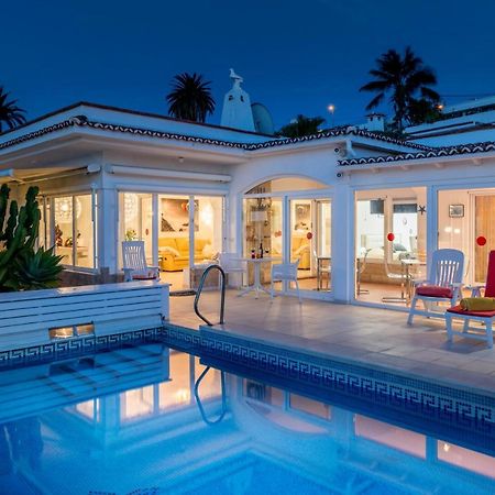 Relaxing Villa Heated Pool Luxurious Views Massage Santa Úrsula Exterior foto