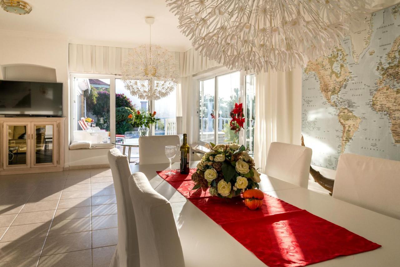 Relaxing Villa Heated Pool Luxurious Views Massage Santa Úrsula Exterior foto