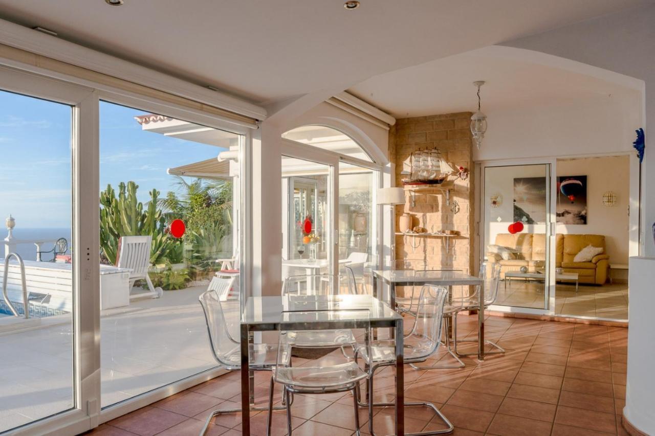 Relaxing Villa Heated Pool Luxurious Views Massage Santa Úrsula Exterior foto